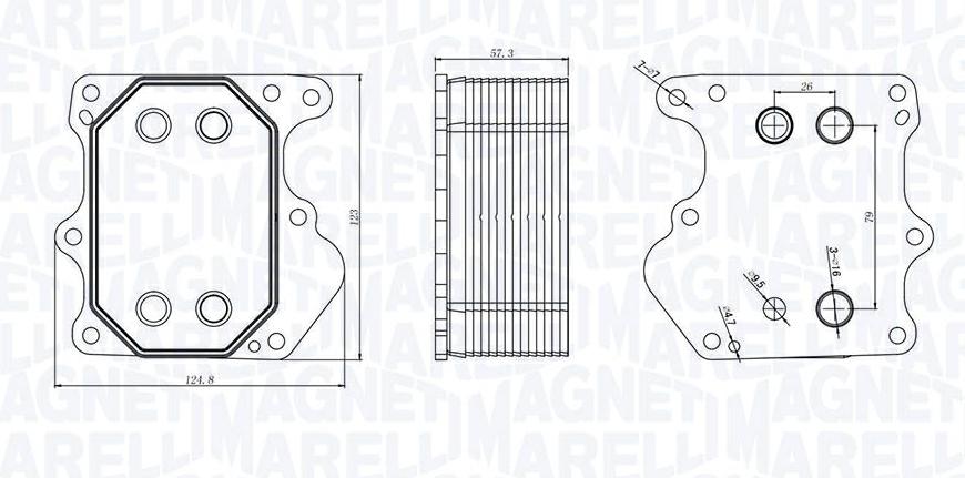 Articolo DZMVN - RADIATORE OLIO FORD TRANSIT 2.2 TDCI