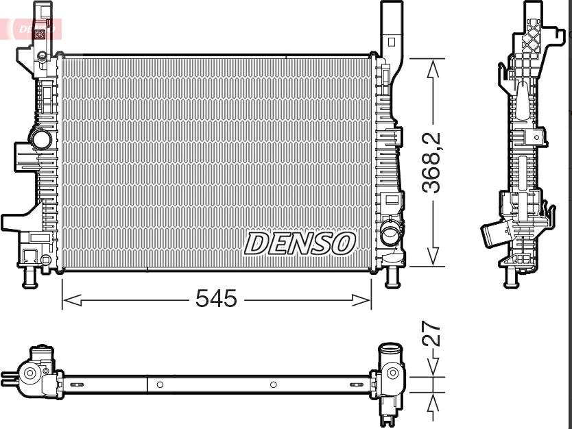 Articolo F1CSS - RADIATORE FO FOCUS, G TOURENEO CONNECT -
