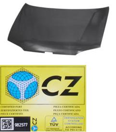 Articolo FBH9P - COFANO ANT PEUGEOT PARTNER-RANCH 10/96>12/02