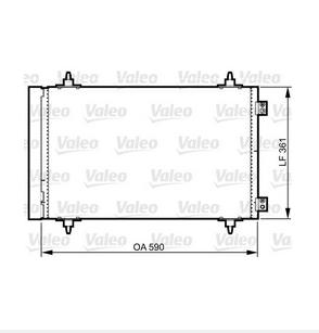 Articolo FHS43 - CONDENSATORE CITROEN C8/JUMPY/FIAT/PEUGEOT/TOYOTA-LANCIA-