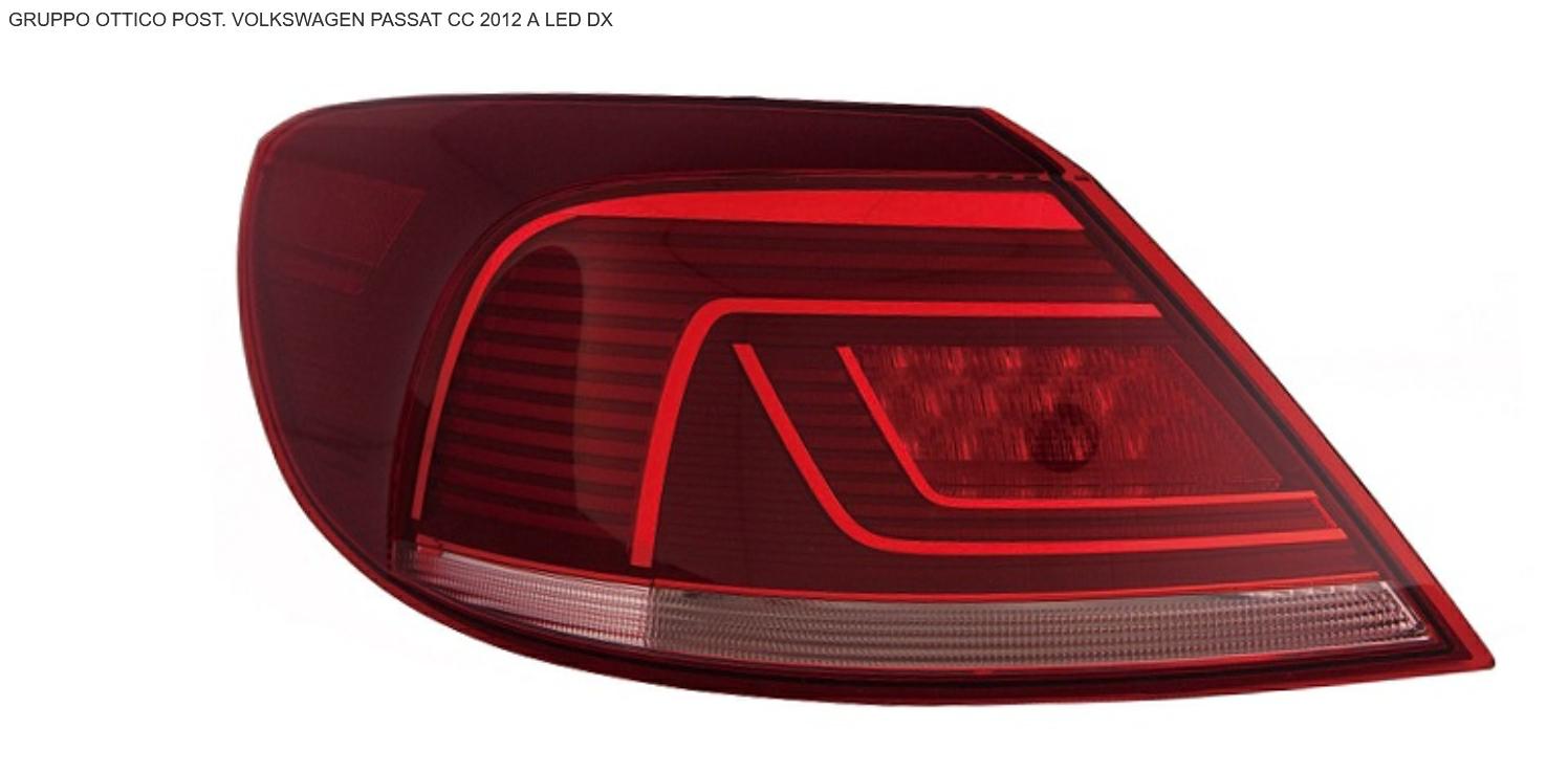 Articolo FRHTH - GR OTTICO P/DX EST A LED VW PASSAT CC 01/12>
