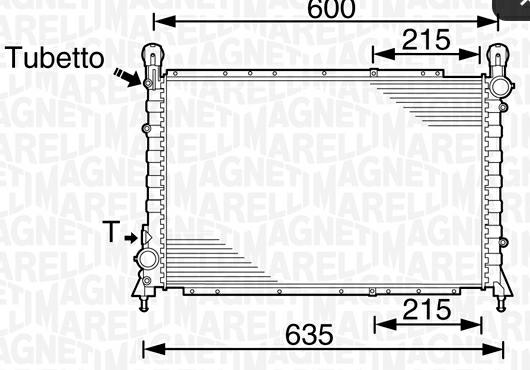 Articolo FY4Z8 - RADIATORE ALFA ROMEO 145 (930)