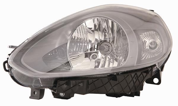 Articolo G7VB5 - FARO DX H4 C/MOT EL FIAT PUNTO EVO 07/09> PARAB GRIGIO SCURO