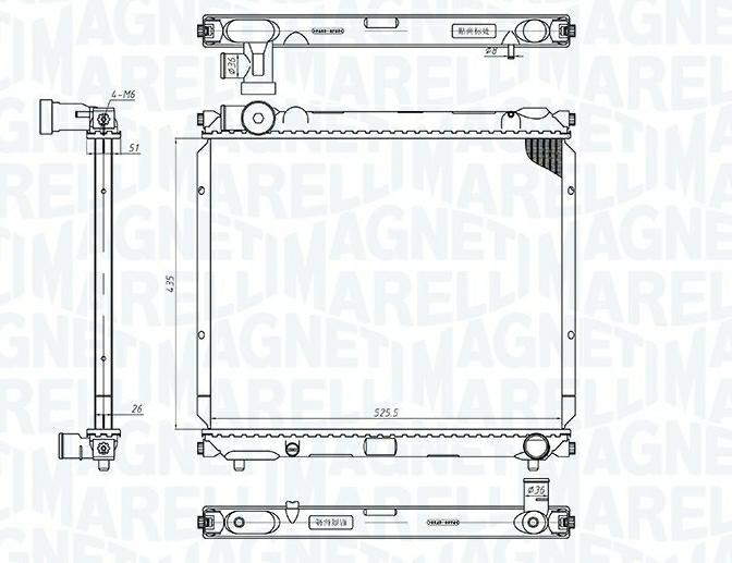 Articolo GCDGG - RADIATORE SUZUKIÂ  VITARA (ET, TA, TD)