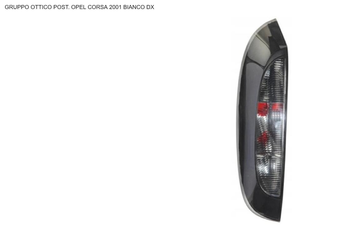 Articolo GCMGC - GR OTTICO P/DX OPEL CORSA C 10/00> BIANCO