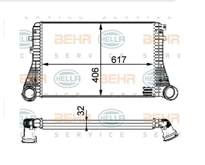 Articolo H0RGY - INTERCOOLER VW GOLF V