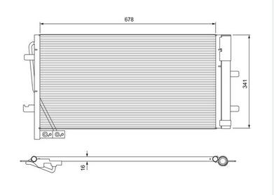 Articolo HF23V - COND AUDI Q3 2012