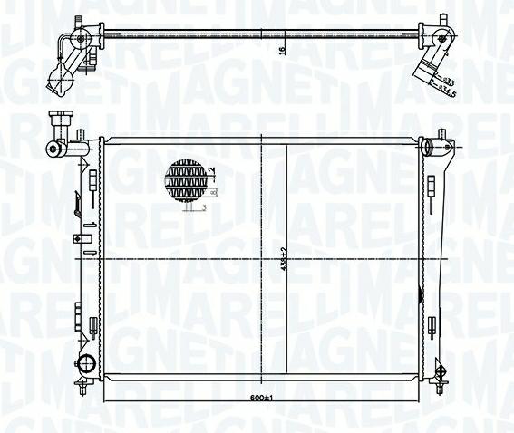 Articolo HG7Y3 - RADIATORE HYUNDAI I30 (FD) 1.4 - ELANTRA