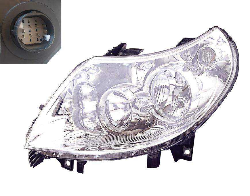 Articolo HK5PD - FARO DX H7-H1 8PIN PREDMOT EL FIA DUCATO CITR JUM-PEUG BOXE 06>