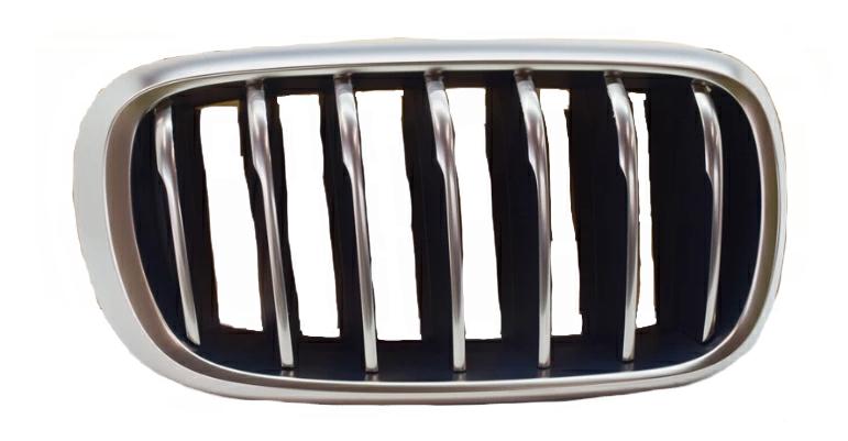 Articolo HRPHY - GRIGLIA DX SILVER-SILVER-NERA BMW X6 F16 01/14>EXTRAVAGANCE