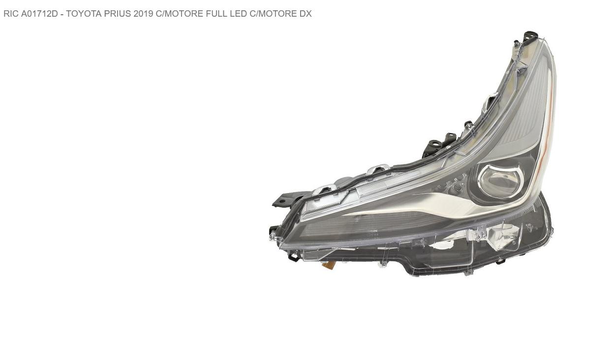 Articolo HS8KN - FARO DX C/MOTOR ELETT FULL LED TOYOTA PRIUS 01/19>
