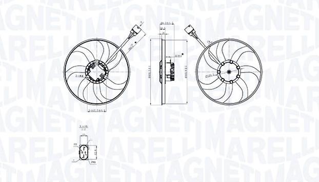 Articolo HXQVK - VENTOLA DEL MOTORE VW GOLF V (1K1) 1.9 TDI - SKODA - SEAT -