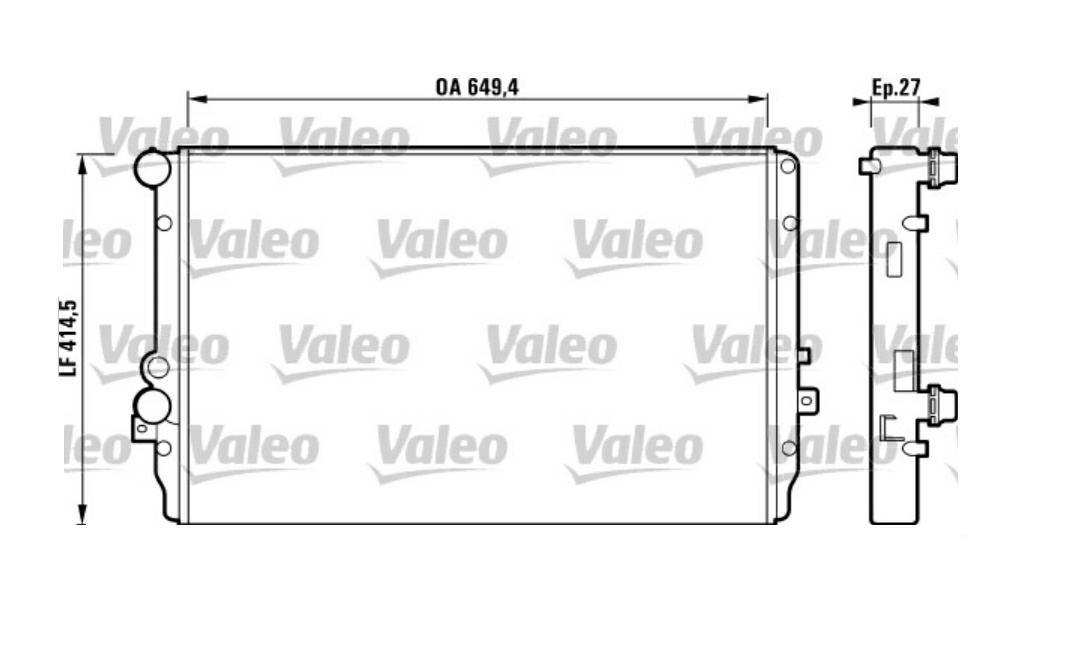 Articolo HZ2VF - RAD SEAT LEON (09/00-10/05)