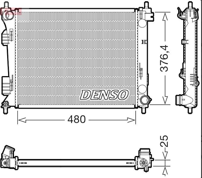 Articolo HZQHC - RADIATORE HY ACCENT - KIA I20 (11-)