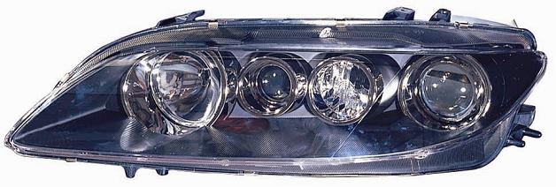 Articolo K0K7V - FARO SX XENON H1-H1 C/MOT EL MAZDA 6 06/05>01/08 PARAB NERA S/F