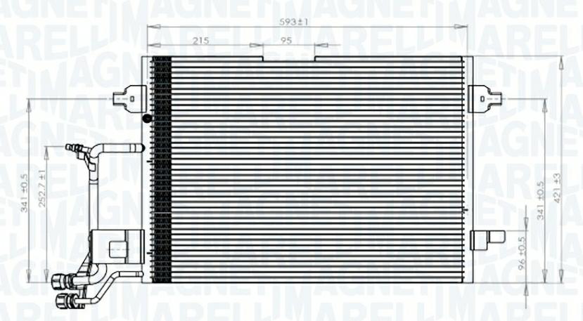 Articolo KMHYN - CONDENSATORE AUDI, VOLKSWAGEN