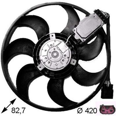 Articolo KNQ2P - VENT RAD  REFR/COND WW TOURAREG,AUDI Q7
