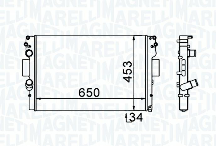 Articolo KV11Q - RADIATORE IVECO DAILY IV  40C13 V, 40C13