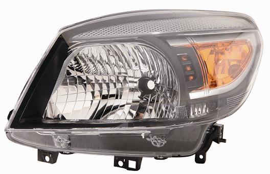 Articolo KXT2C - FARO SX H4 PRED REG ELETT FORD RANGER 04/09> PARAB NERA