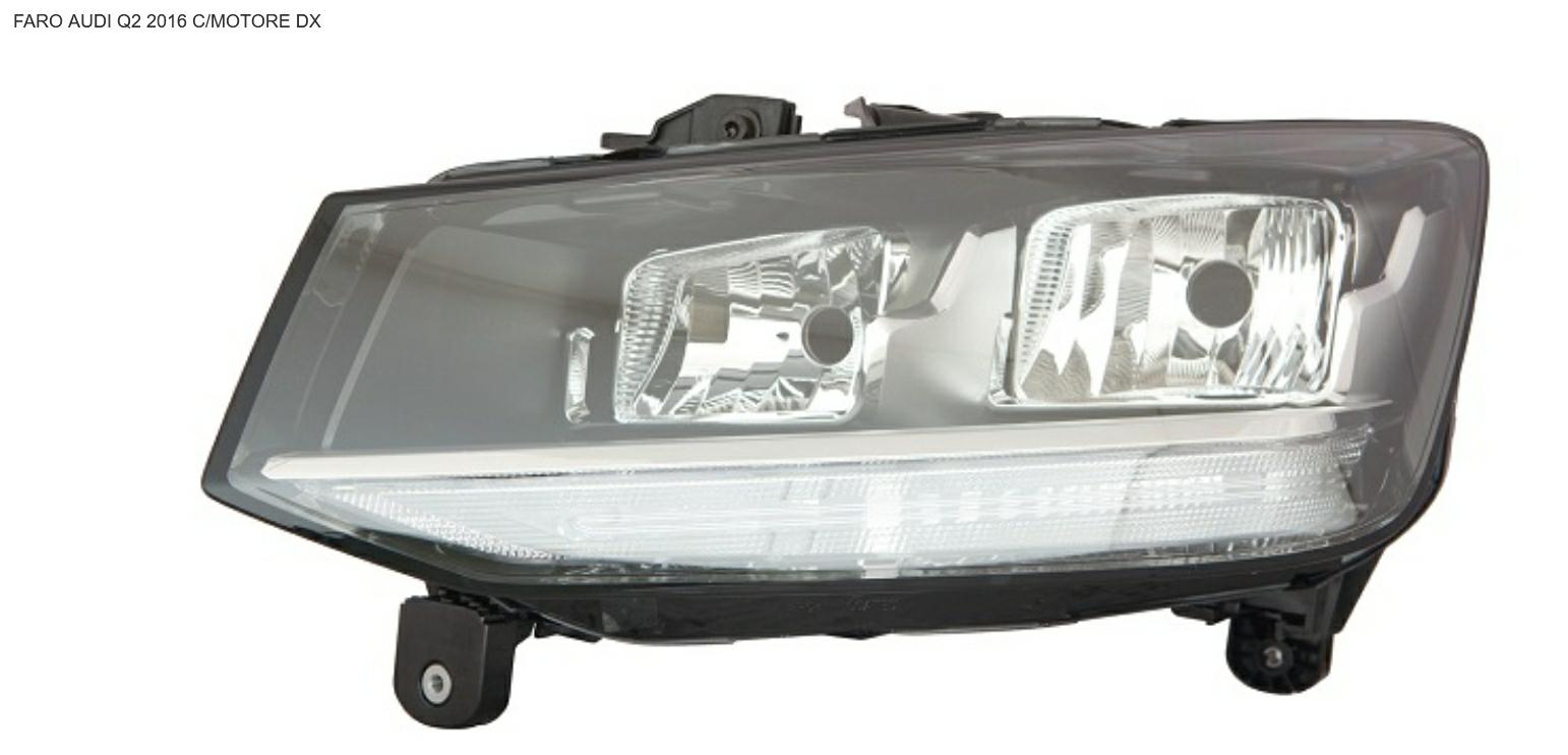 Articolo M3Q0H - FARO DX H7 C/MOTOR ELETTR AUDI Q2 01/16>
