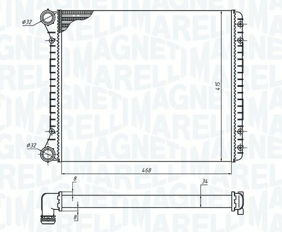 Articolo M78PQ - RADIATORE AUDI A2 (8Z0)1.4