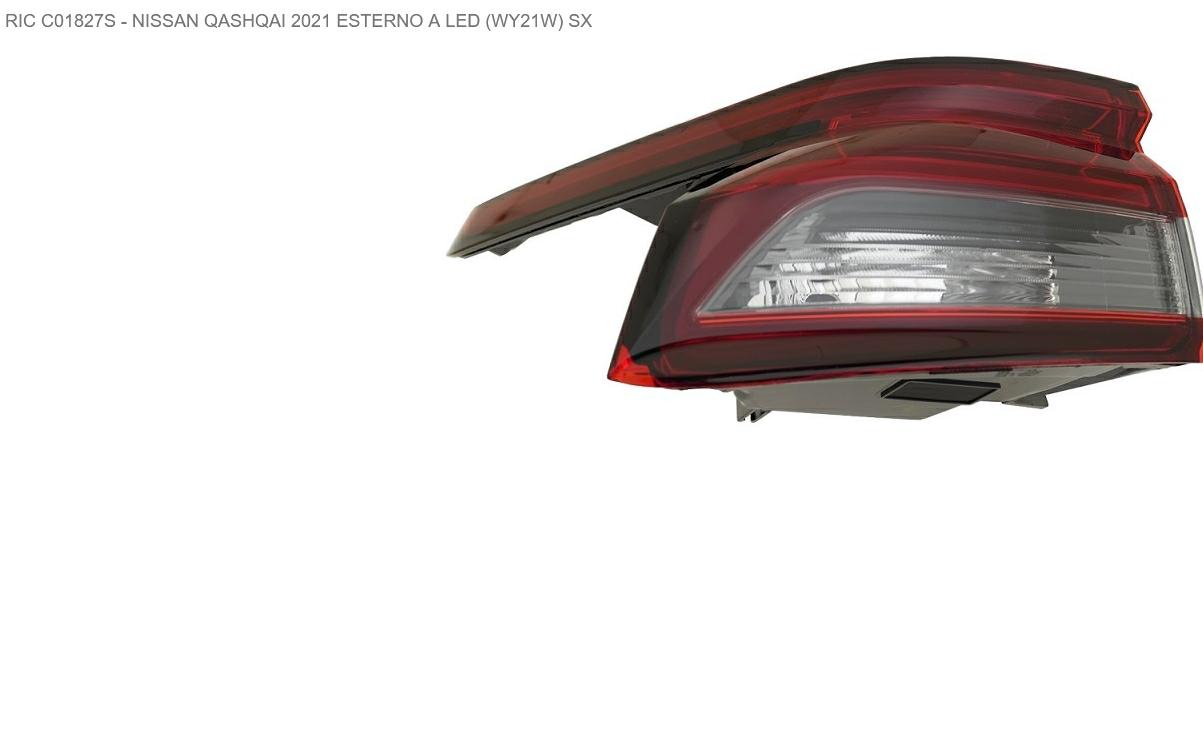 Articolo MF4NB - GR OTTICO P/SX EST A LED NISSAN QASHQAI 06/21> WY21W