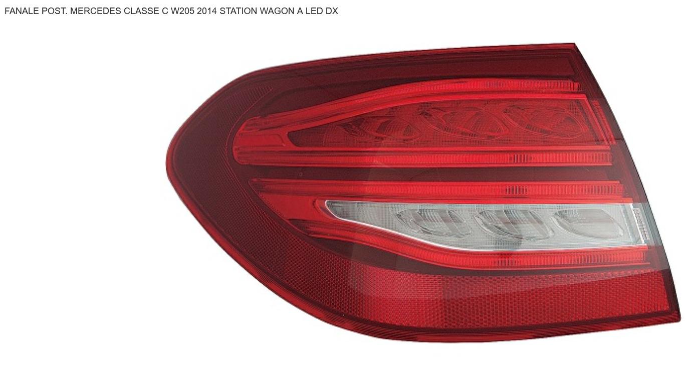 Articolo MVMTC - FANALE P/DX EST A LED MERCEDES CLASSE  C S205 12/13>SW