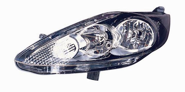 Articolo MYG8F - FARO SX H7-H1 C/MOT ELET FORD FIESTA 01/09> PARAB NERA