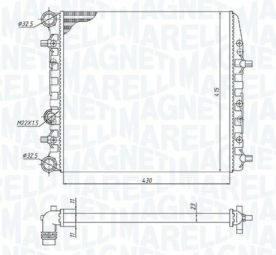 Articolo N5RB9 - RADIATORE VW POLO-CORDOBA