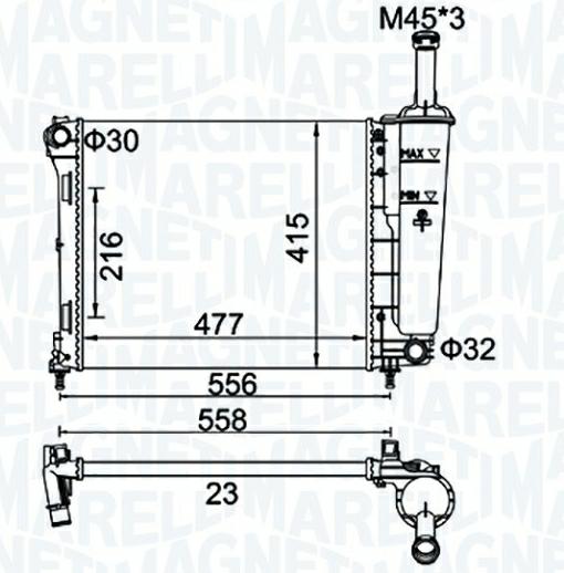 Articolo PDFF5 - RADIATORE FIAT 500 (312) 1.2 (312AXA1A)