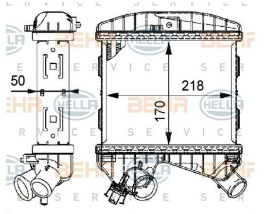 Articolo PTGG0 - INTERCOOLER SMART CITY-COUPE/FORTWO