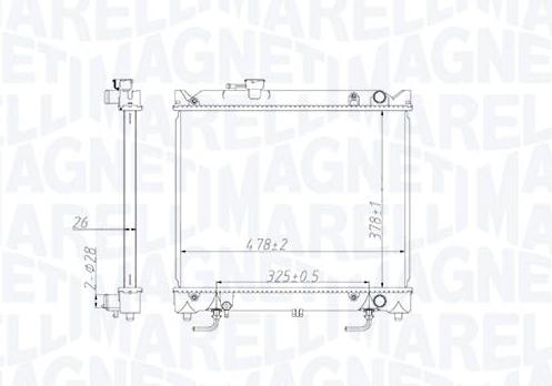 Articolo PYZZ1 - RADIATORE SUZUKI VITARA1.6