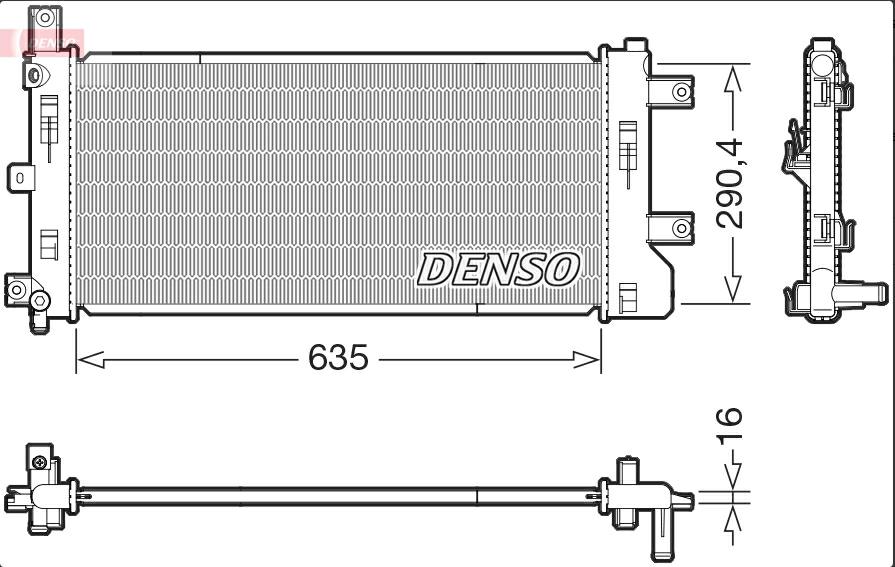 Articolo PZGFV - RADIATORE NI LEAF ELECRTIC 10-