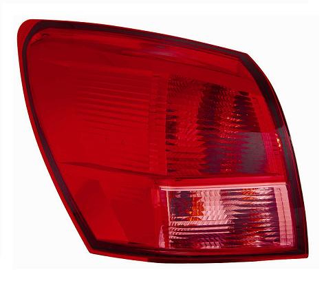 Articolo QY77K - GR OTTICO P/SX EST ROSSO NISSAN QASHQAI 02/07>12/09