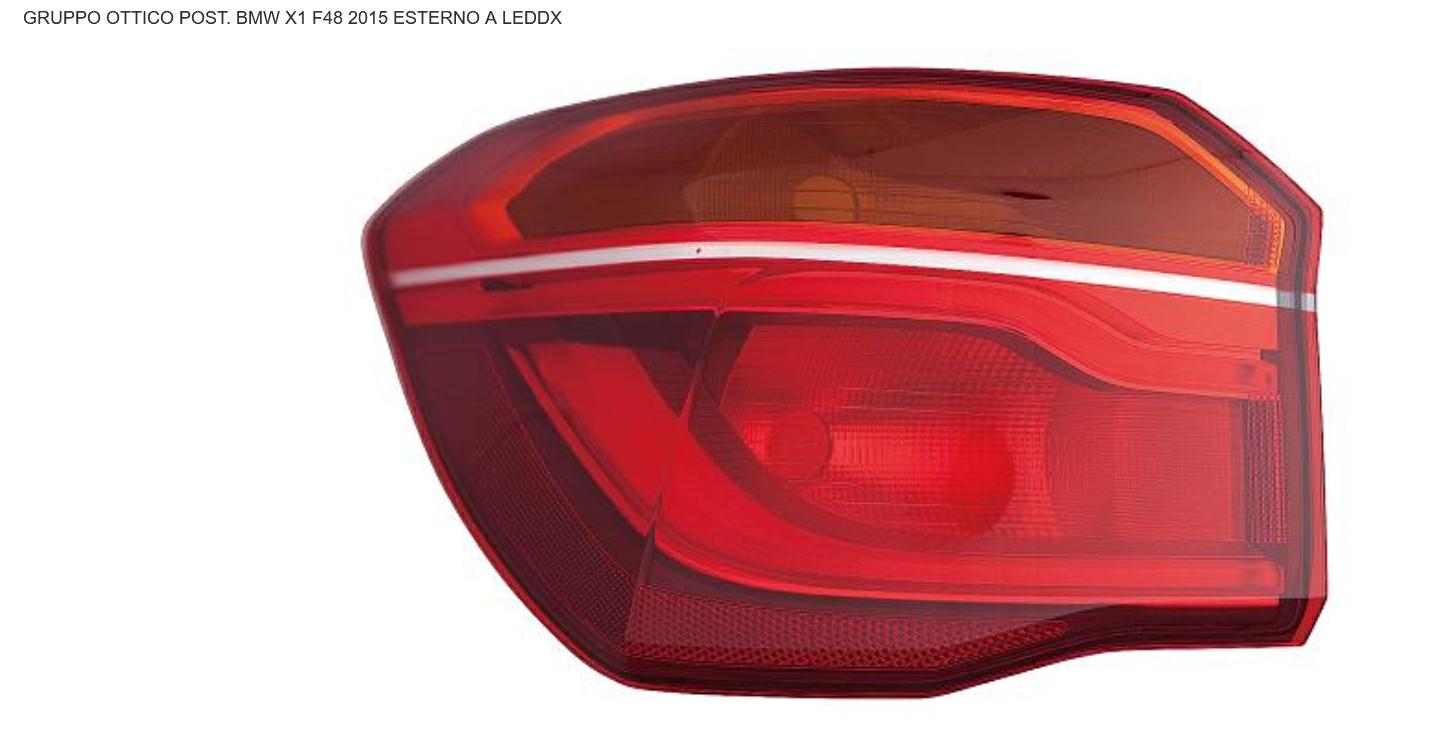 Articolo R0S09 - GR OTTICO P/DX EST A LED BMW X1 F48 09/15>