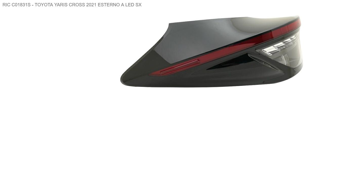 Articolo R2X5R - GR OTTICO P/DX EST A LED TOYOTA YARIS CROSS 09/20>