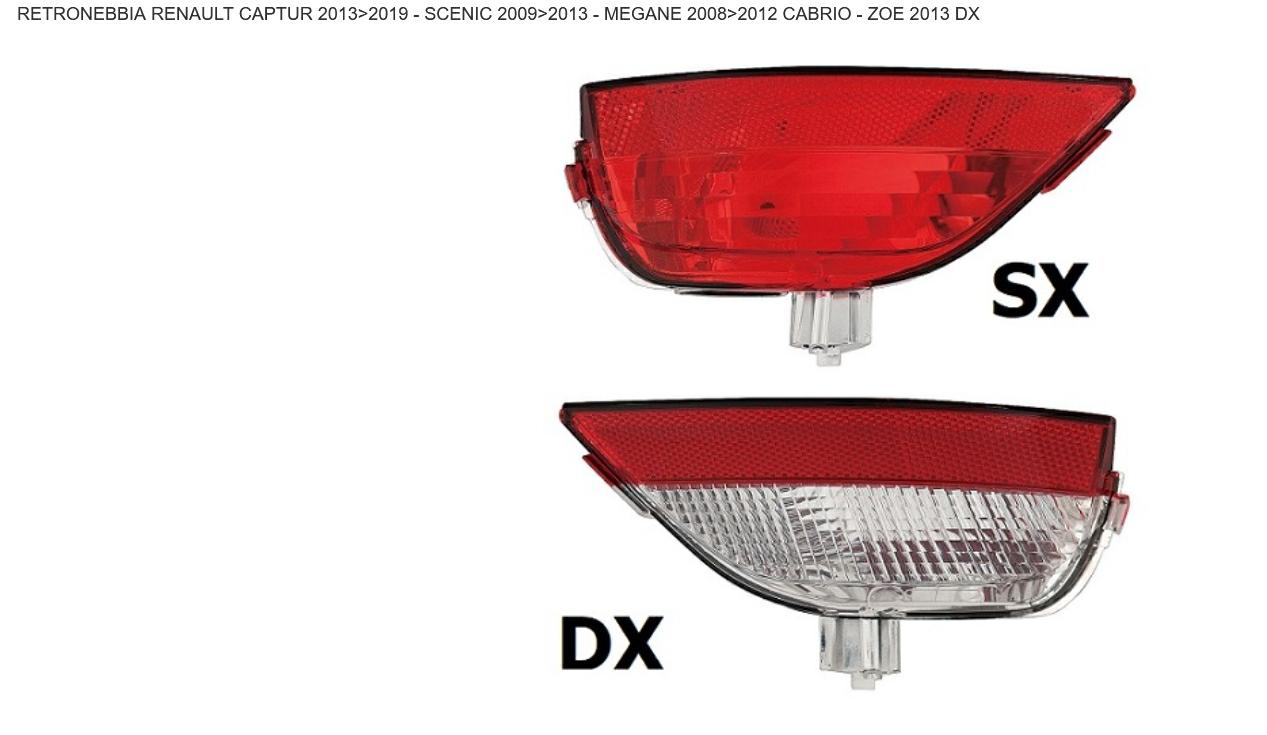 Articolo R8S77 - GR OTT P/DX RETROM REN SCENIC 03/09> CAPTUR 02/13> ZOE 06/19>