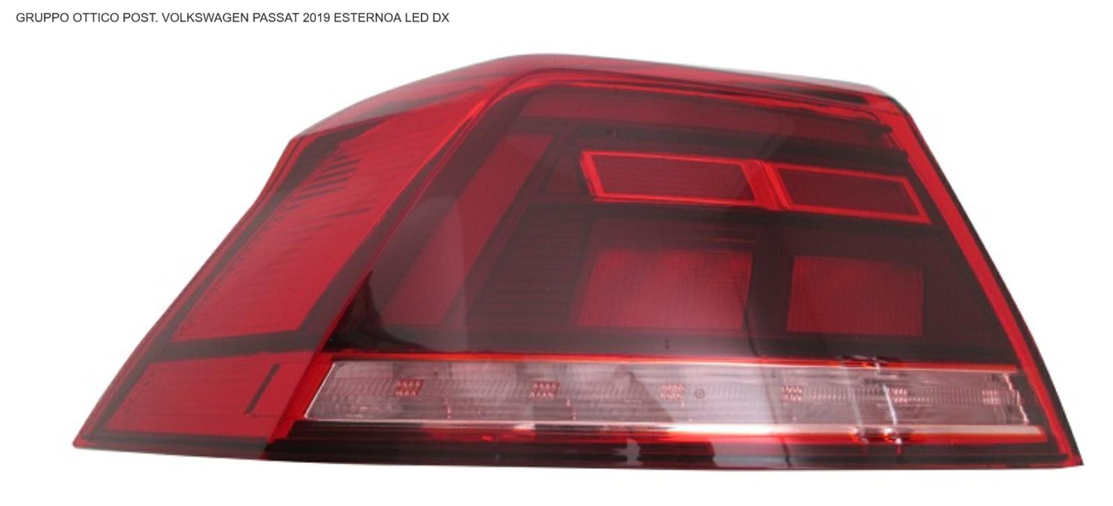 Articolo RP74K - GR OTTICO P/DX EST A LED VOLKSWAGEN PASSAT 06/19> BN