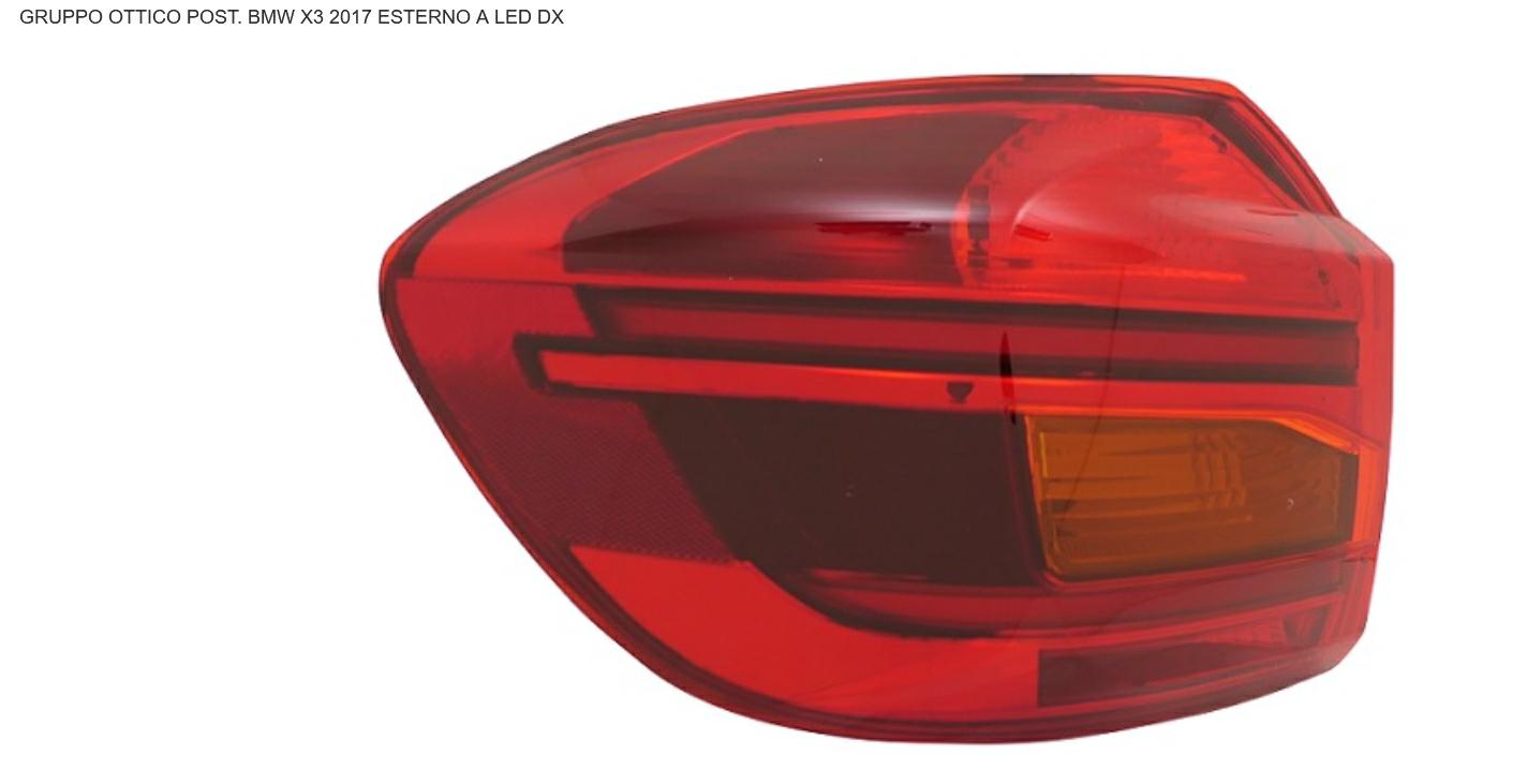 Articolo S9BW0 - GR OTTICO P/DX EST A LED BMW X3 G01 01/18>