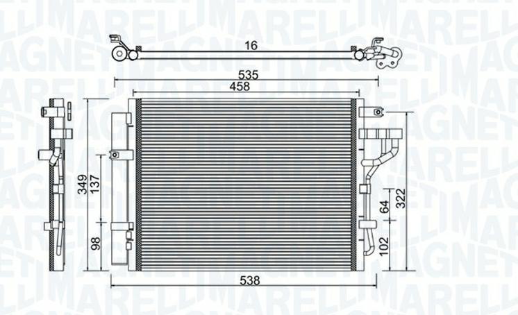 Articolo SDBDF - CONDENSATORE KIA PICANTO (TA)
