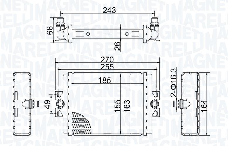 Articolo SDBFG - RADIATORE BMW SERIE 3 (F30 F80)
