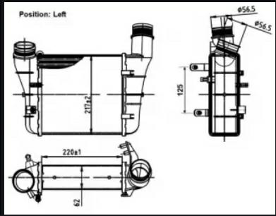 Articolo SNBCK - INTERCOOLER AUDI A4-EXEO