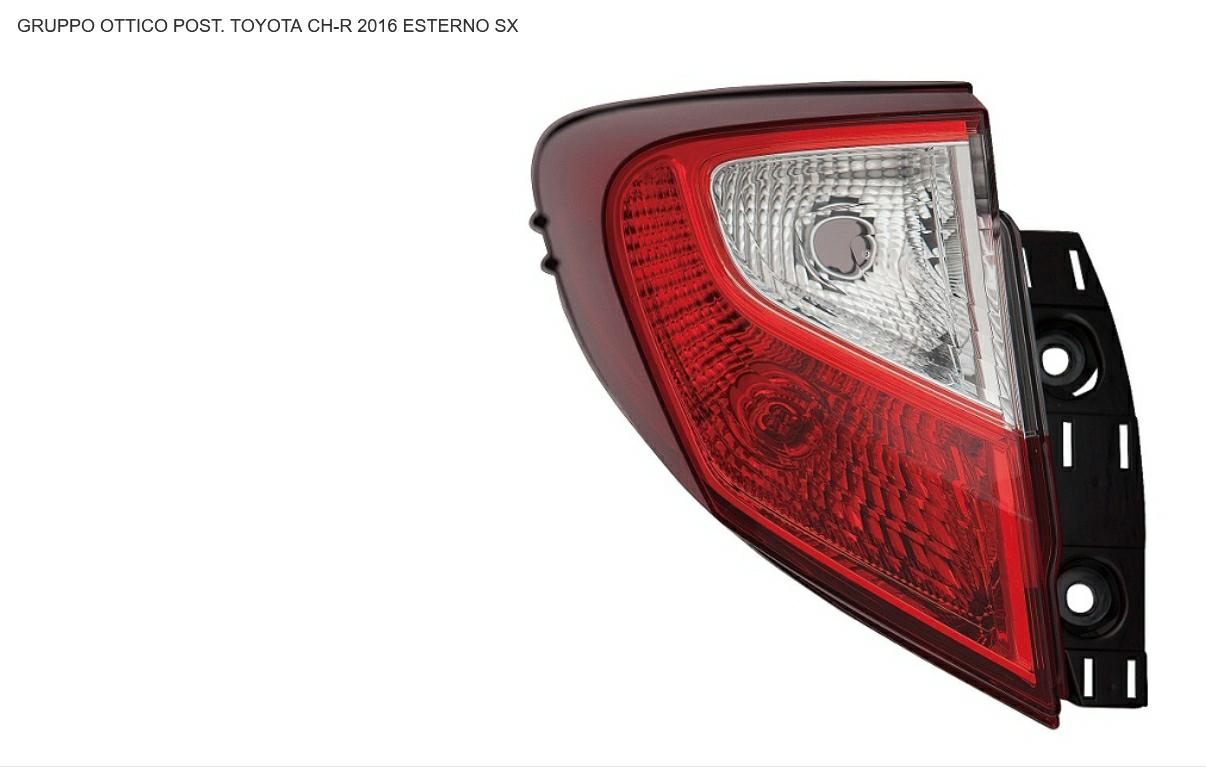 Articolo SPVRS - GR OTTICO P/SX EST TOYOTA C-HR 01/16>