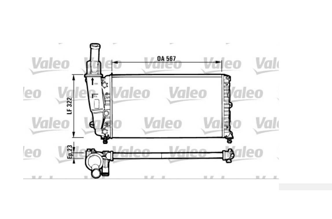 Articolo SWBZ5 - RAD FIAT PUNTO 1.2 16V (93>99)