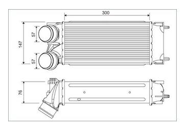 Articolo T6HQ2 - INTERCOOLER CITROEN DS5