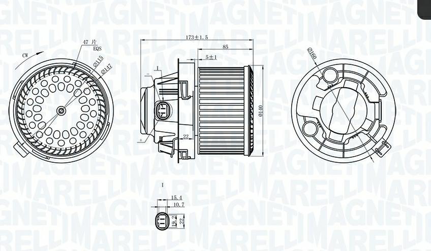 Articolo TXTVS - VENTOLA ABITACOLO PEUGEOT 207/207+ (WA_, WC_)