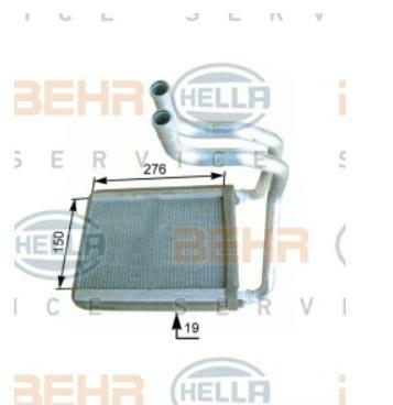 Articolo TZC63 - RAD RISCALD HYUNDAI TUCSON ('2004-)