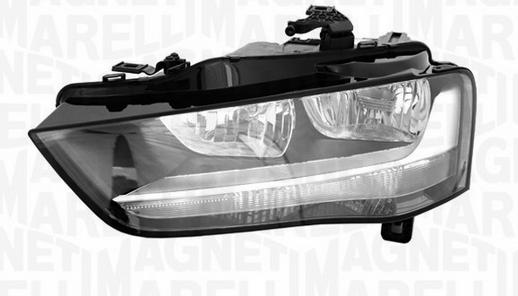 Articolo V5R0G - FARO DX 2H7 C/MOTOR ELETT AUDI A4 12/11> PARAB NERA