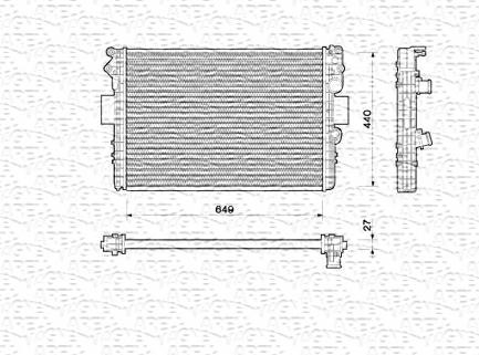 Articolo WNN62 - RADIATORE IVECO DAILY III