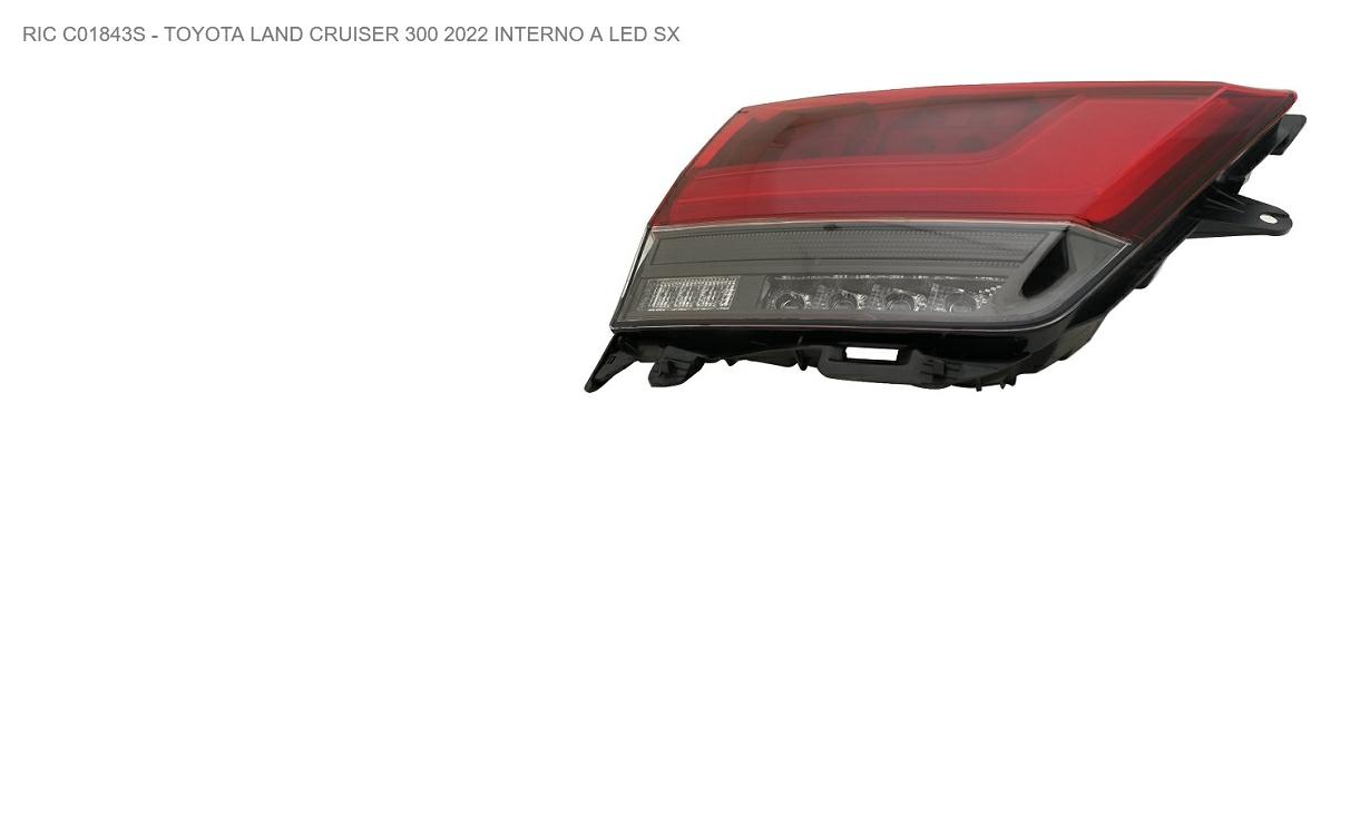 Articolo XZVH6 - FANALE P/SX INT A LED TOYOTA LAND CRUISER 300 01/22>